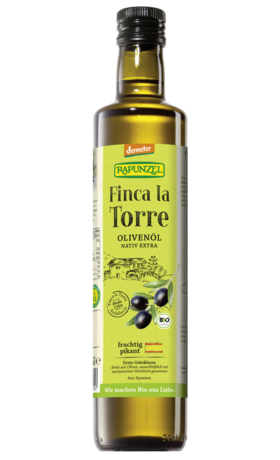 Product - Olive oil extra virgin Finca la Torre, demeter