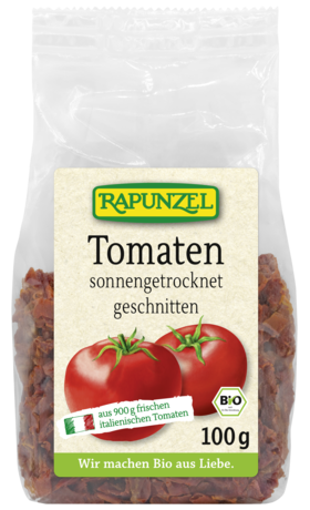 Product - Dried tomatoes, sliced in cubes