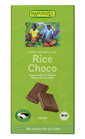 Product - Rice Choco vegan bright chocolate HIH