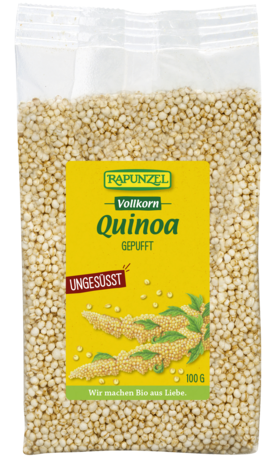 Product - Whole grain quinoa popped