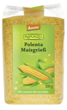 Product - Polenta maize semolina, demeter