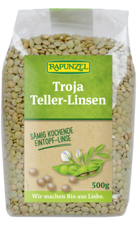 Product - Troy lentils, green - brown