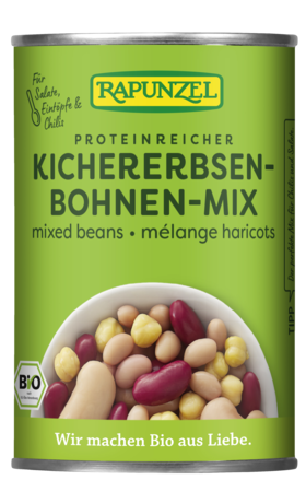 Product - Mixed beans with chickpeas canned