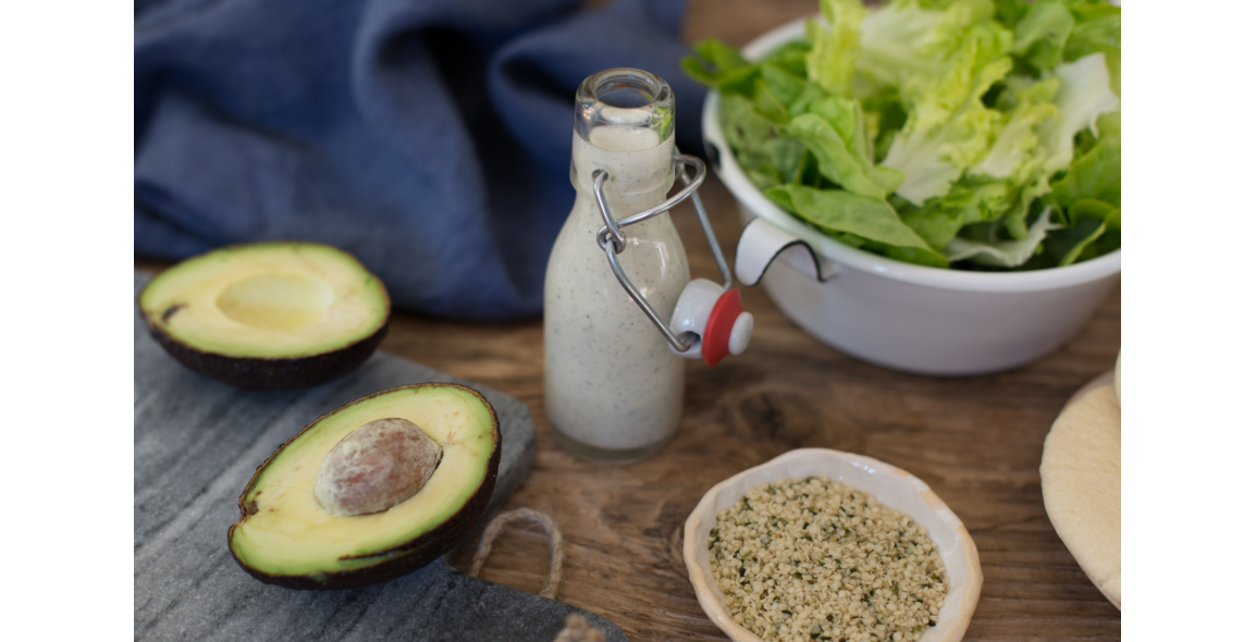 Hemp salad dressing