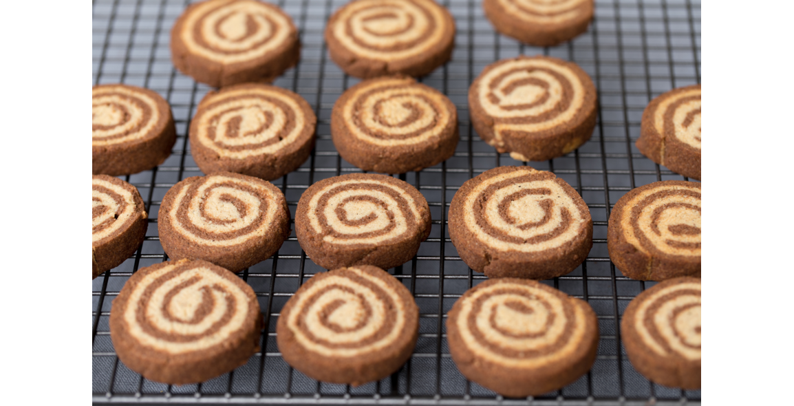 Chocolate Almond Pinwheels with Chicco