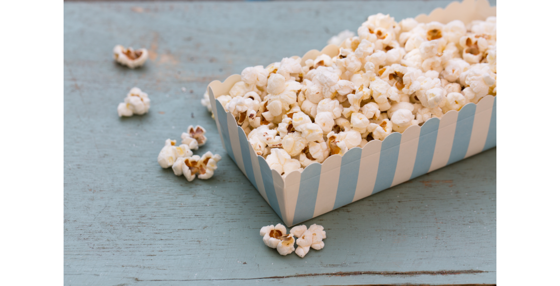 Popcorn sweet and salty