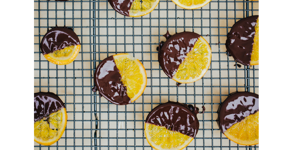 Candied orange slices