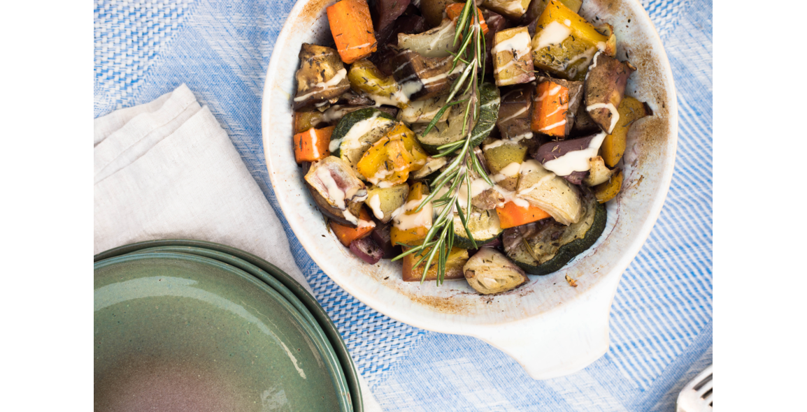 Briam - Greek Roasted Vegetables Alkaline