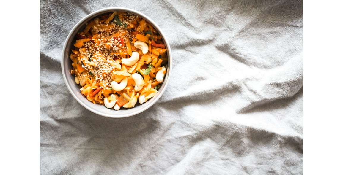 Carrot Salad with Asian Ginger Dressing
