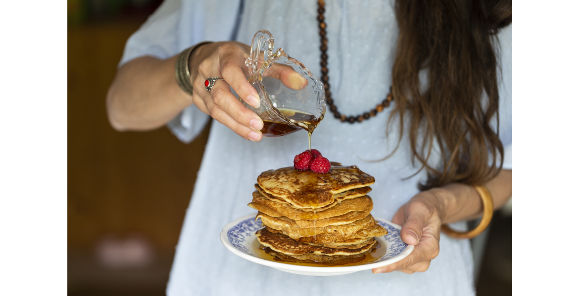 Vegan Pancakes from Aquafaba