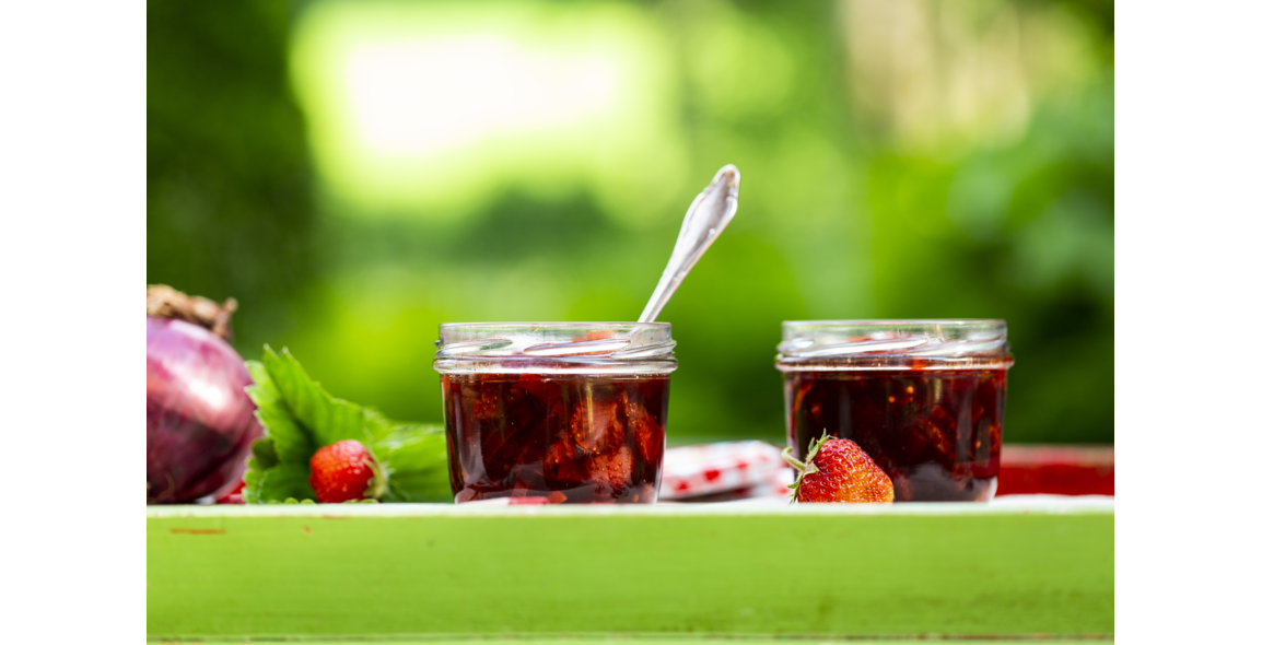 Ayurvedic Tamarind-strawberry- chutney