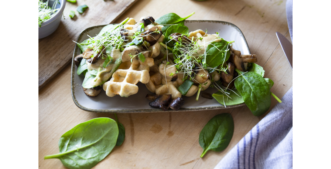 Spicy waffles