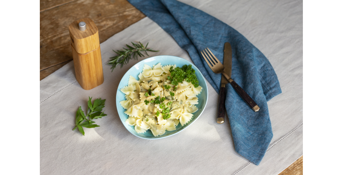 Farfalle a la Erbette