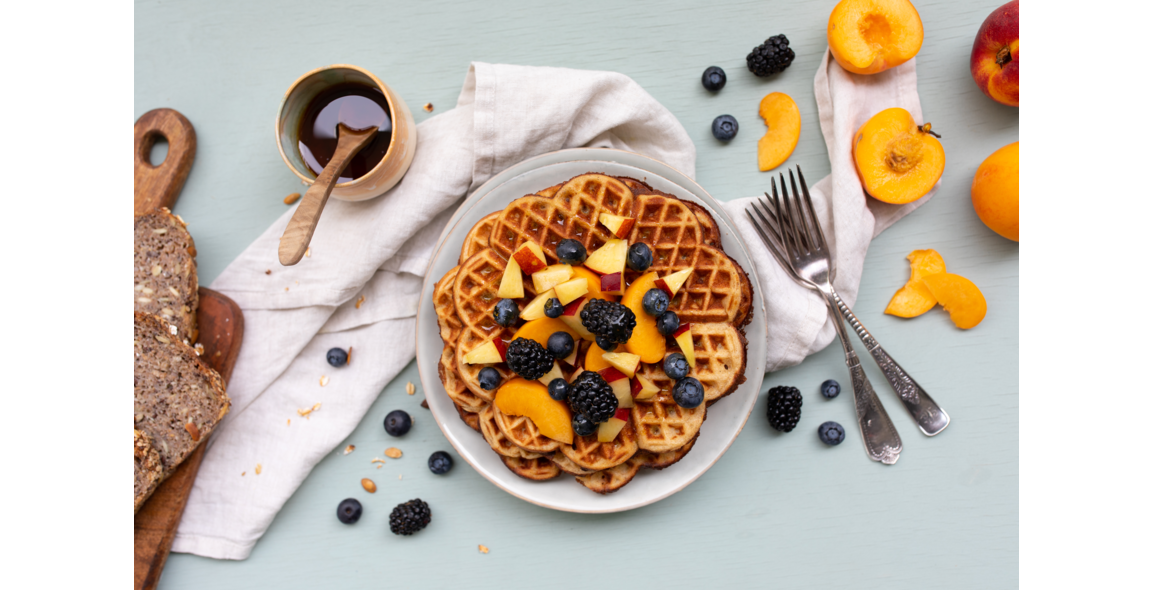 Bread waffles