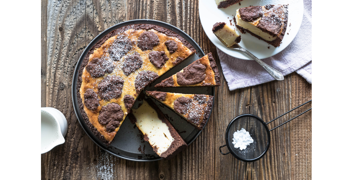 Russian chocolate cheesecake, vegan