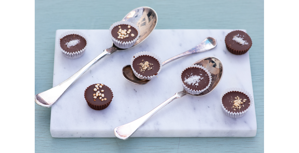 Nougat cream pralines