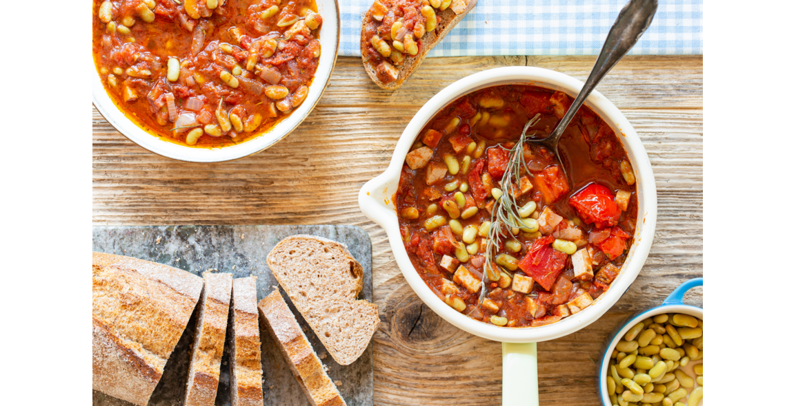 Flageolet beans à la provençale