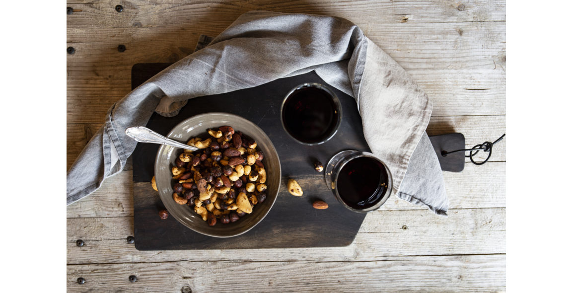 Roasted espresso nuts