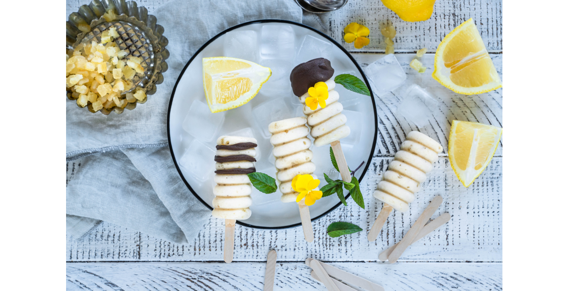 Citrus ice cream