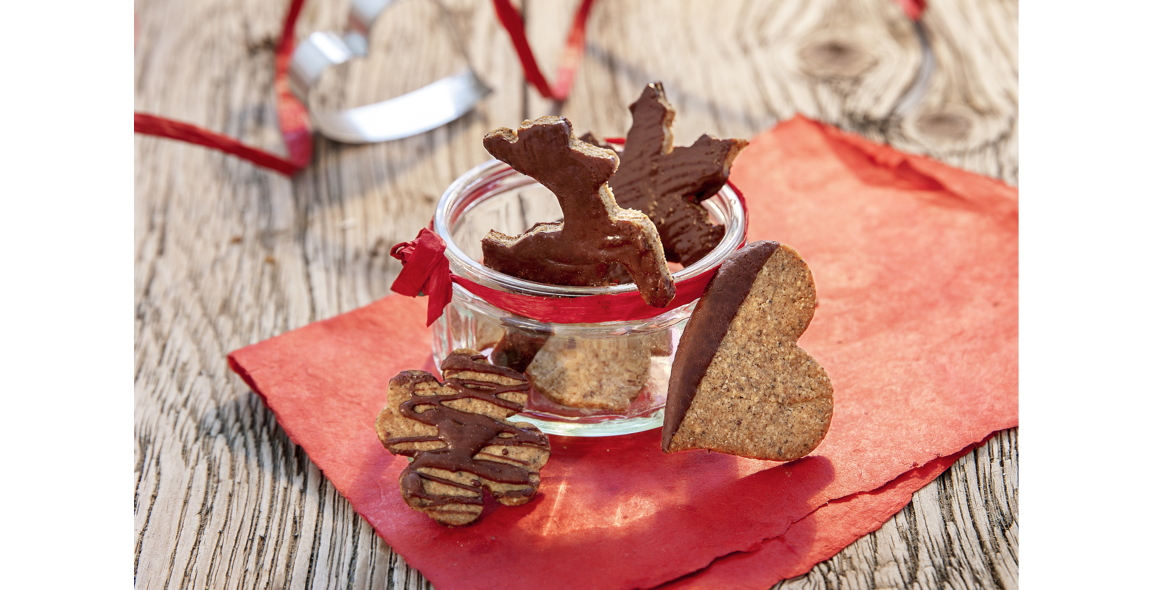 Almond honey cookies - fiery sweet