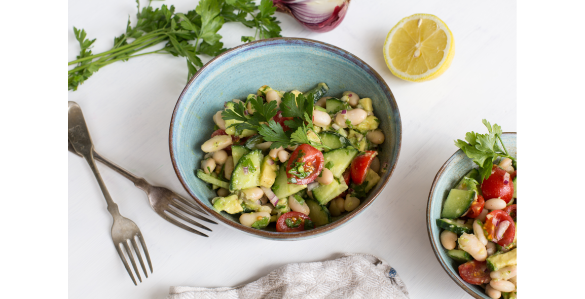 Mediterranean White Bean Salad
