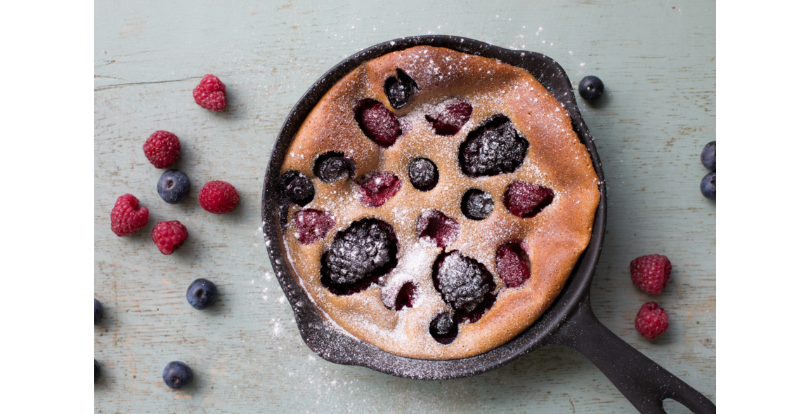 Oven Baked Berry Pancake