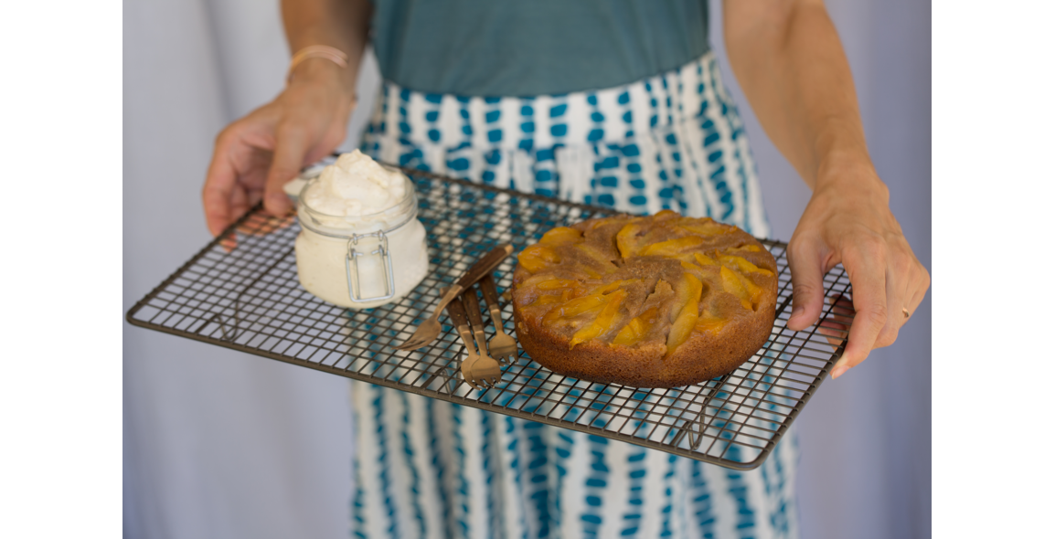 Up-Side Down Plum Cake