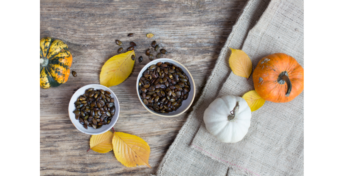 Roasted Indian spiced pumpkin seeds
